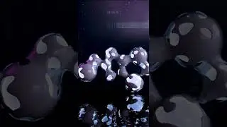 I made Ducky 3D's Tutorial Abstract Sci-Fi Animation in Blender 3D & after effects