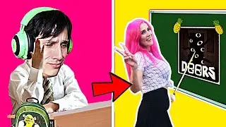 ЖЕНЯША УЧИТ МЕНЯ ИГРАТЬ В ДОРС!  