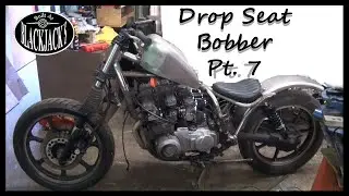 Kawasaki GT550 Drop Seat Bobber Build Part 7