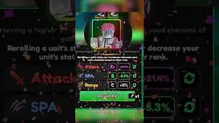 INSANE 0% STAT REROLL!!! Anime Vanguards!