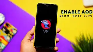 MIUI 12: Enable Always on display on Redmi Note 7 ⚡⚡
