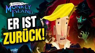 Point-and-Click Meisterwerk ist zurück! 🏝️ RETURN TO MONKEY ISLAND 🗝️ Deutsch ∙ Let's Play ∙ 4K