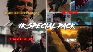 1K SUBSCRIBERS special pack!! || AlightMotion(+preset/xml)