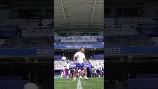 Manu Samoa's captains run in France at the RWC 2023! 🇼🇸🎵 'Iorana' by RSA Bands sets the vibe!