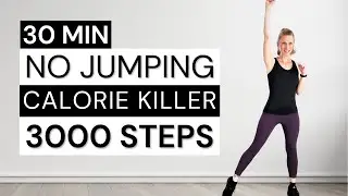 30 Min 🔥 3000 Steps 🔥 Fat Burning Workout 🔥 Low Impact Calorie Killer 🎶 EXERCISE TO THE BEAT