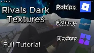 🌑Dark Textures Rivals Full Tutorial All Maps | Roblox Rivals