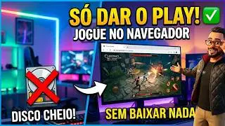PARE de Baixar! 🚫 Como Jogar JOGOS ANTIGOS no Navegador em 2026 (Sem Instalar)