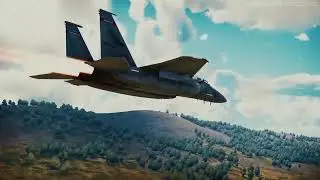 F-15 Eagle💀🇺🇸 Air Superiority Beast #shorts #military #Dcs #WarThunder #USA #Edit