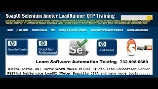 SoapUI Web Service Testing Online Training Video Tutorial Class