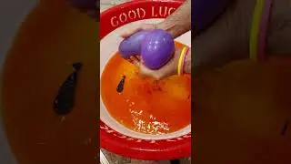 How long Does It Take You To Pop A Balloon? 🌈 #satisfying #asmr #balloon