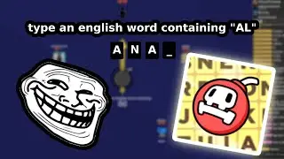 Typing SINFUL words in this ROBLOX game | Word Bomb
