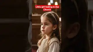 Little girl feeling in the Church #viral #viralvideo #viralshorts #trending