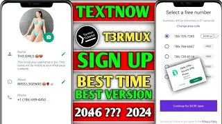 TextNow is unavailable in your country problem 2024 | TextNow & 2nd line not sign up problem solve