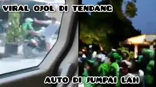 viral ojol di tendang pengemudi mobil
