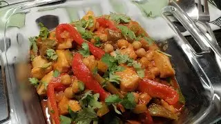 CHICKEN WITH CHICK PEAS | CHICKEN WITH BROCCOLI |SIMPLE CHICKEN RECIPE