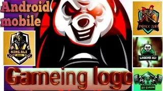Create your Professional 3D logo in Just 5 minutes in Android mobile for YouTube |Gameing logo |