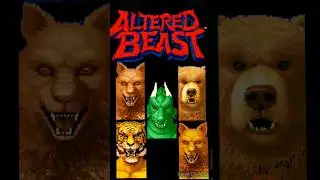 Every Transformation in Altered Beast #retrogaming #shorts