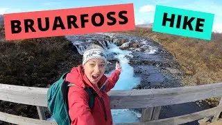 How to find BRUARFOSS waterfall | Hiking in Iceland