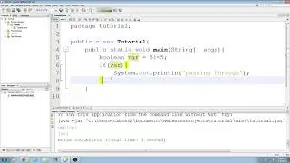 Novice Java Tutorial with Apache NetBeans 11.0: 19 The if-then statement