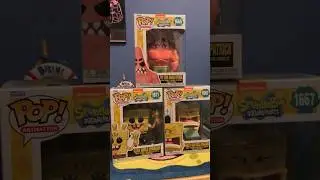 New Funko Pop Figures! #youtubeshorts #spongebob #spongebobsquarepants #funkopops