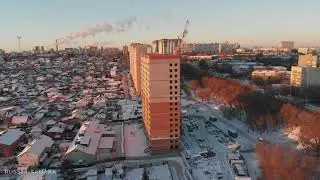 Озеро Сабур в Самаре / ЖК Радуга и Радуга 2 / Промышленный р-н / январь 2023 / Russia