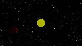 Simple sun,planet,moon orbit