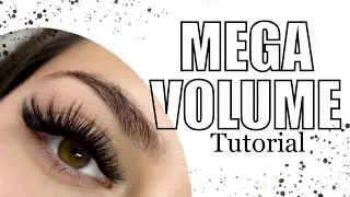 Lash Extension Tutorial | Mega Volume | FANNING OFF THE STRIP+PINCH METHOD+LASH EXTENSION REMOVAL