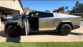 My neighbor got a Tesla Cybertruck