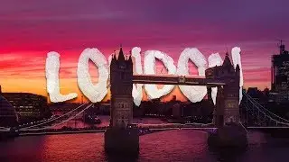 Having Dinner On A Houseboat In London - Tower Bridge DJI Mavic Footage | ECTR Travel
