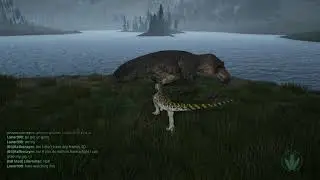 The Isle Legacy Utah vs Rex 1vs1 the isle gameplay 2024