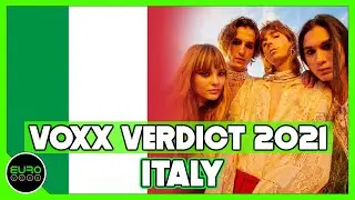 ITALY EUROVISION 2021: Måneskin - Zitti E Buoni (REVIEW) // VOXX VERDICT 2021