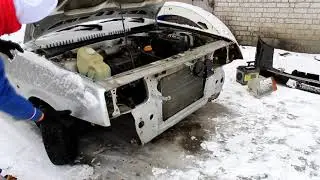 разбил 2109 после покраски