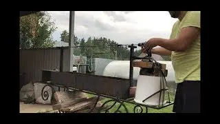 DIY spit: how to make a spit, grill, electric drive, recipe from Rinat