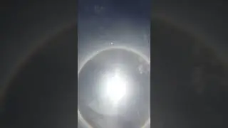 kakaibang pangyayari naman. bilog na bahaghari