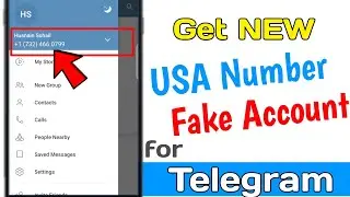 How to get USA Number for Telegram Verification || Fake Telegram Number || Telegram Fake Account