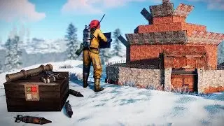 Спланировал и напал на БАЗУ в зиме! Онлайн рейд в Раст/Rust