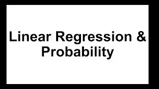 (Docceptor 머신러닝 4-2) Linear regression에 확률 적용