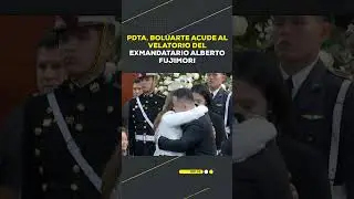 Dina Boluarte llegó al velorio de Alberto Fujimori #Shortrpp