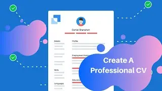 How to make a professional cv | Resume.io