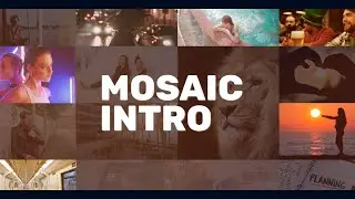 Mosaic Intro | VEGAS Pro Template