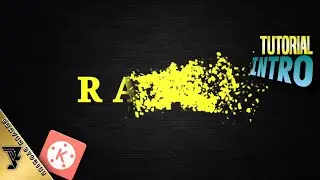 How To Make Intro Particles Text Effect In Kinemaster  || Text Animation