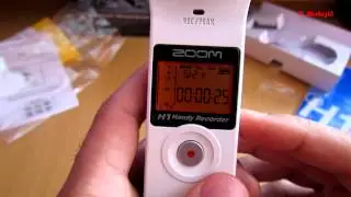 Zoom H1 unboxing - prikaz