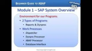Beginners Guide to SAP ABAP   SAP Environment For Our ABAP Programs SD