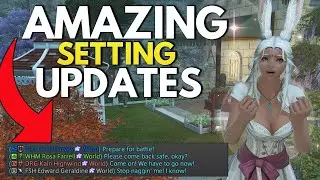 NEW Settings that will definitely make FFXIV better!