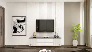 ( part 4 )easy method to modelling in 3DS Max luxury master bedroom design