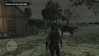 In rdr1 after you beat rdr1 you play as jack you can hear rufus barking