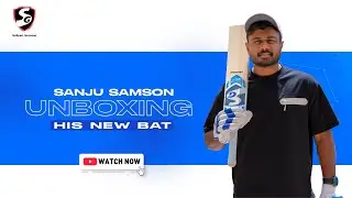 Unboxing with SG: Sanju with his favourite SG cricket gear for this season  #unboxing #ipl