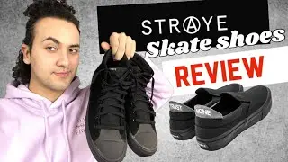 STRAYE SKATE SHOES, AFFORDABLE VENTURA SLIP ON AND VENICE ,UNBOXING AND REVIEW! (VANS ALTERNATIVE?)