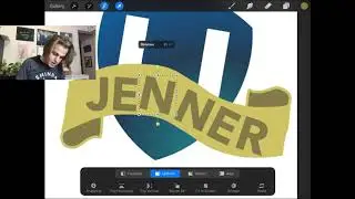 Designing a Snapchat Geofilter in Procreate