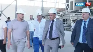 Губернатор Липецкой области Игорь Артамонов посетил Елец с рабочим визитом